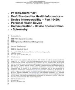 IEEE 11073-10429-2022 pdf