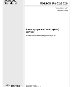 NORSOK U-102 pdf