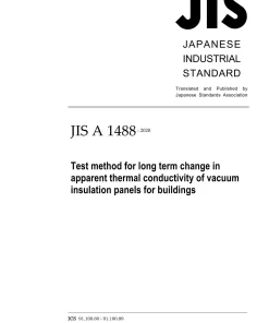 JIS A 1488:2020 pdf