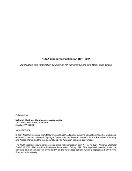 NEMA RV 1-2021 pdf