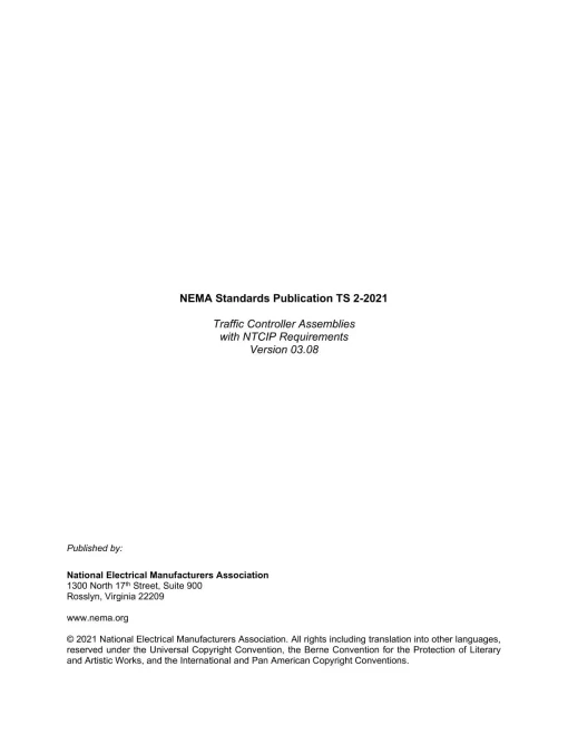 NEMA TS 2-2021 pdf