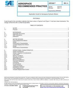 SAE ARP4940A pdf