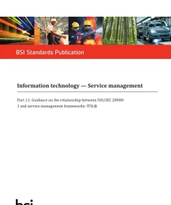 BS PD ISO/IEC TS 20000-11:2021 pdf