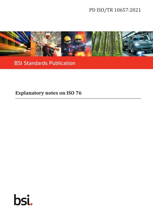 BS PD ISO/TR 10657:2021 pdf