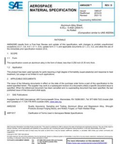 SAE AMS4208D pdf