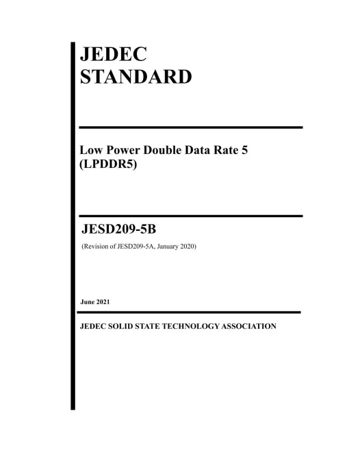 JEDEC JESD209-5B pdf