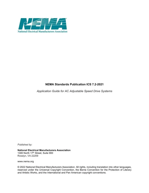 NEMA ICS 7.2-2021 pdf