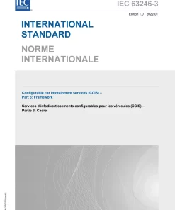 IEC 63246-3 Ed. 1.0 b:2022 pdf