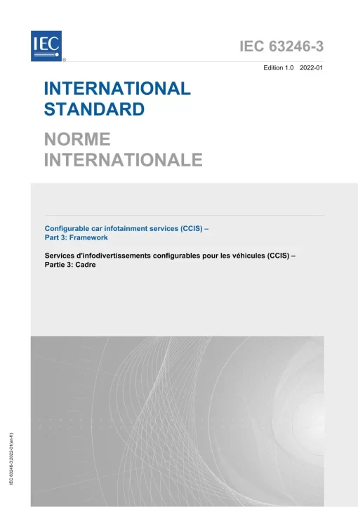 IEC 63246-3 Ed. 1.0 b:2022 pdf