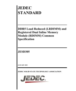 JEDEC JESD305 pdf