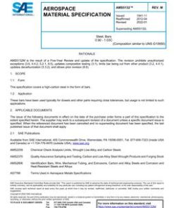 SAE AMS5132M pdf