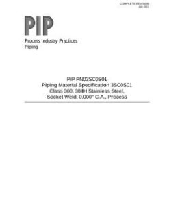 PIP PN03SC0S01 pdf