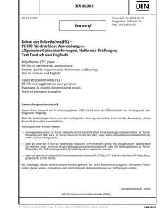 DIN 16842 - DRAFT pdf