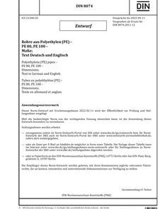 DIN 8074 - DRAFT pdf