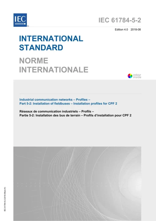 IEC 61784-5-2 Ed. 4.0 b:2018 pdf