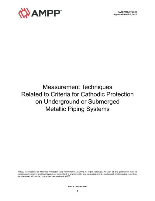 NACE TM0497-2022 pdf