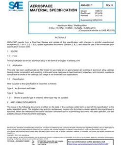 SAE AMS4233D pdf