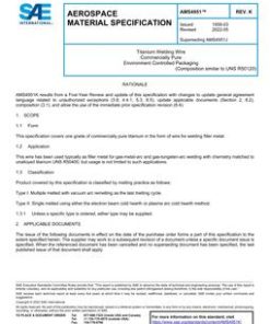 SAE AMS4951K pdf