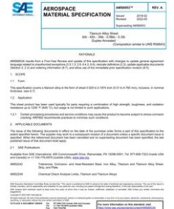 SAE AMS6953A pdf