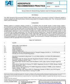 SAE ARP6952 pdf