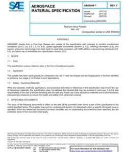 SAE AMS4998F pdf