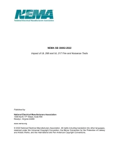 NEMA SB 30002-2022 pdf