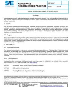 SAE ARP6833 pdf