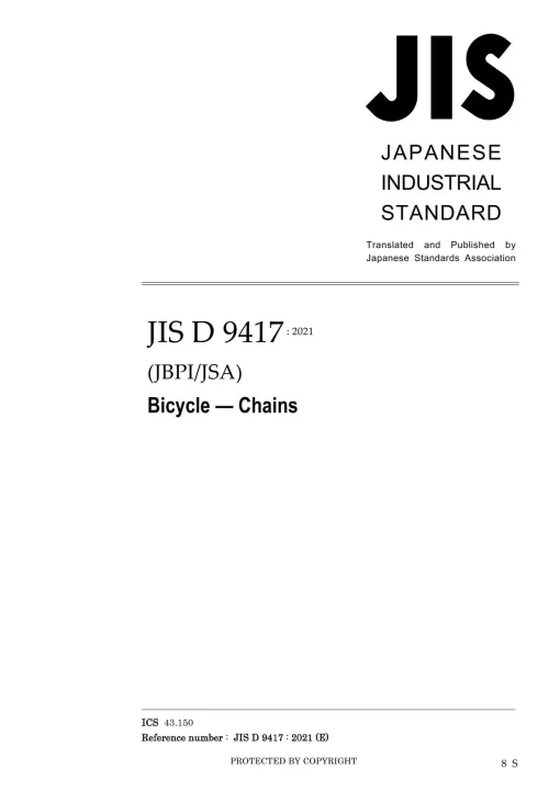 JIS D 9417:2021 pdf