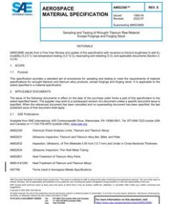 SAE AMS2368E pdf