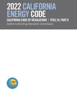 2022 California Energy Code, Title 24, Part 6 pdf