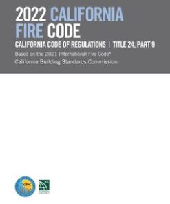 2022 California Fire Code, Title 24, Part 9 pdf