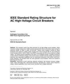 IEEE C37.04-1999 pdf