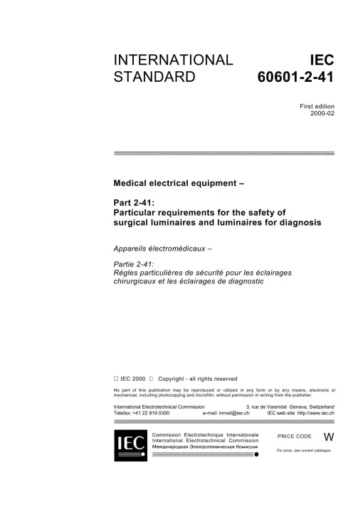 IEC 60601-2-41 Ed. 1.0 en:2000 pdf