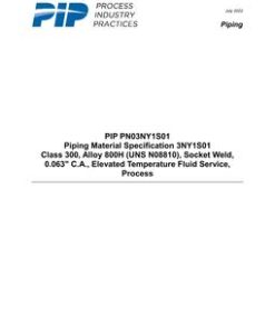 PIP PN03NY1S01 pdf