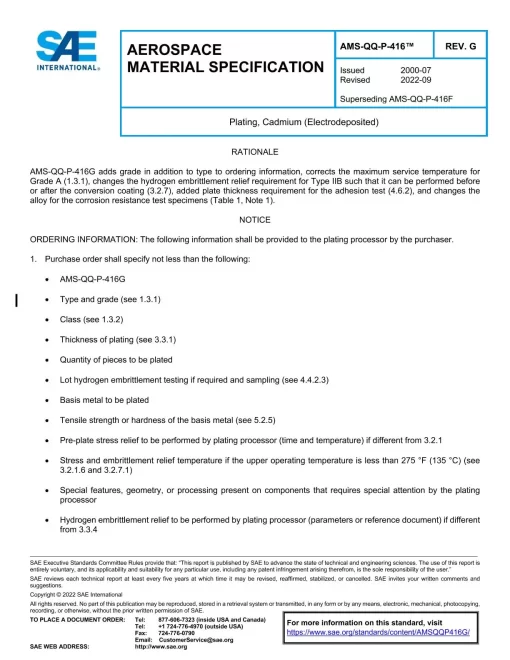 SAE AMSQQP416G pdf