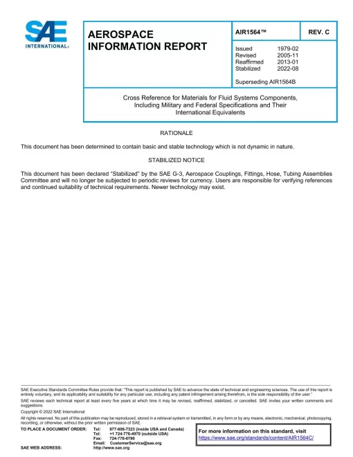 SAE AIR1564C pdf