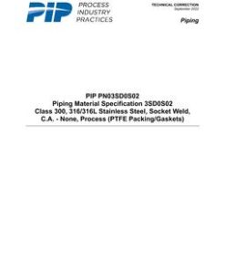 PIP PN03SD0S02 pdf