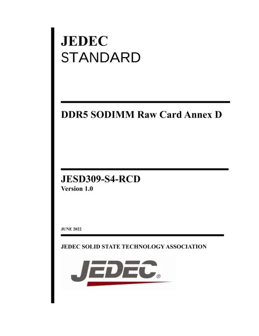 JEDEC JESD309-S4-RCD pdf