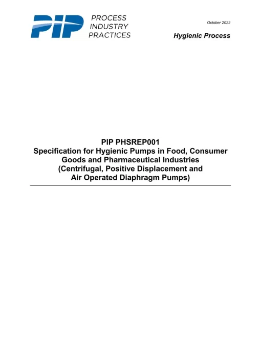 PIP PHSREP001 pdf