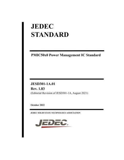 JEDEC JESD301-1A.01 pdf