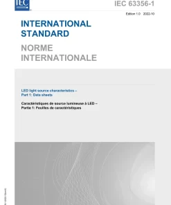 IEC 63356-1 Ed. 1.0 b:2022 pdf