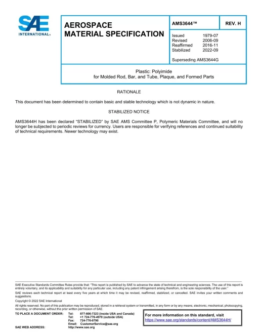 SAE AMS3644H pdf