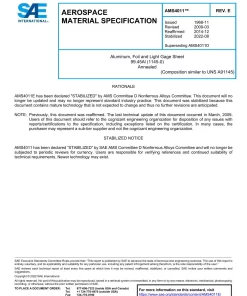 SAE AMS4011E pdf