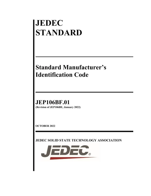 JEDEC JEP106BF.01 pdf