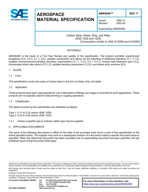 SAE AMS5046F pdf