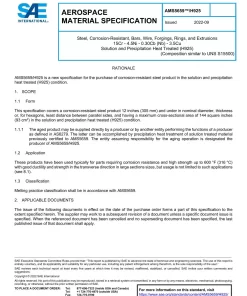 SAE AMS5659/H925 pdf