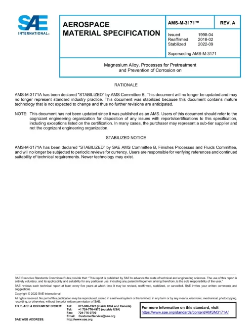 SAE AMSM3171A pdf