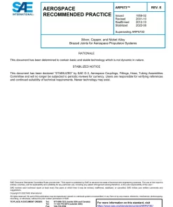 SAE ARP573E pdf