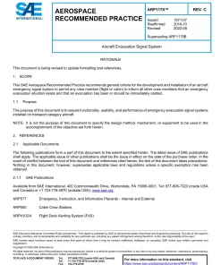 SAE ARP1178C pdf