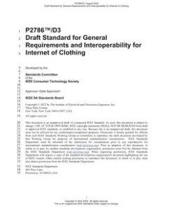 IEEE P2786 pdf